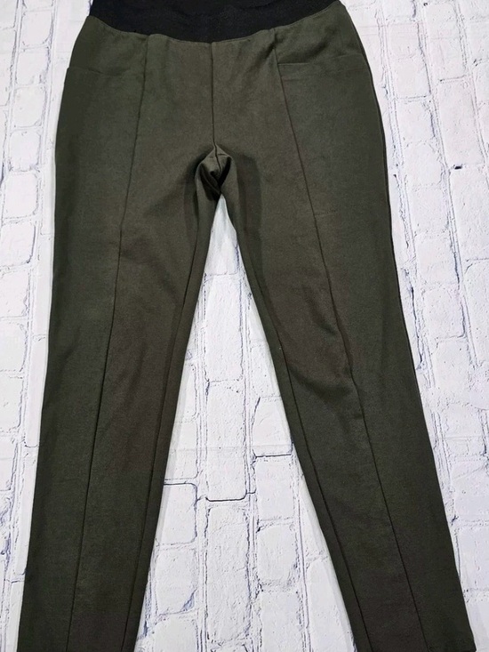 Banana Republic Pants - Banana Republic Green Elastic Leggings